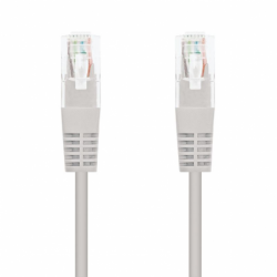 Cable de Red RJ45 UTP Nanocable 10.20.0115 Cat.5/ 15m/ Gris